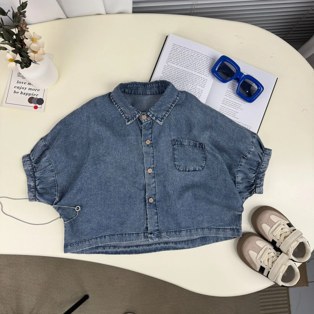 2025年夏款儿童牛仔外套BMX25599