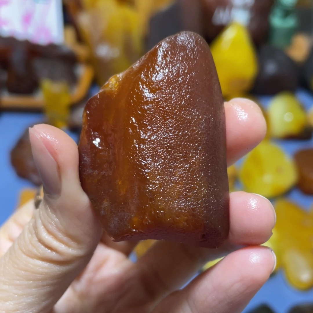 定制琥珀未镶嵌夏****叔原石