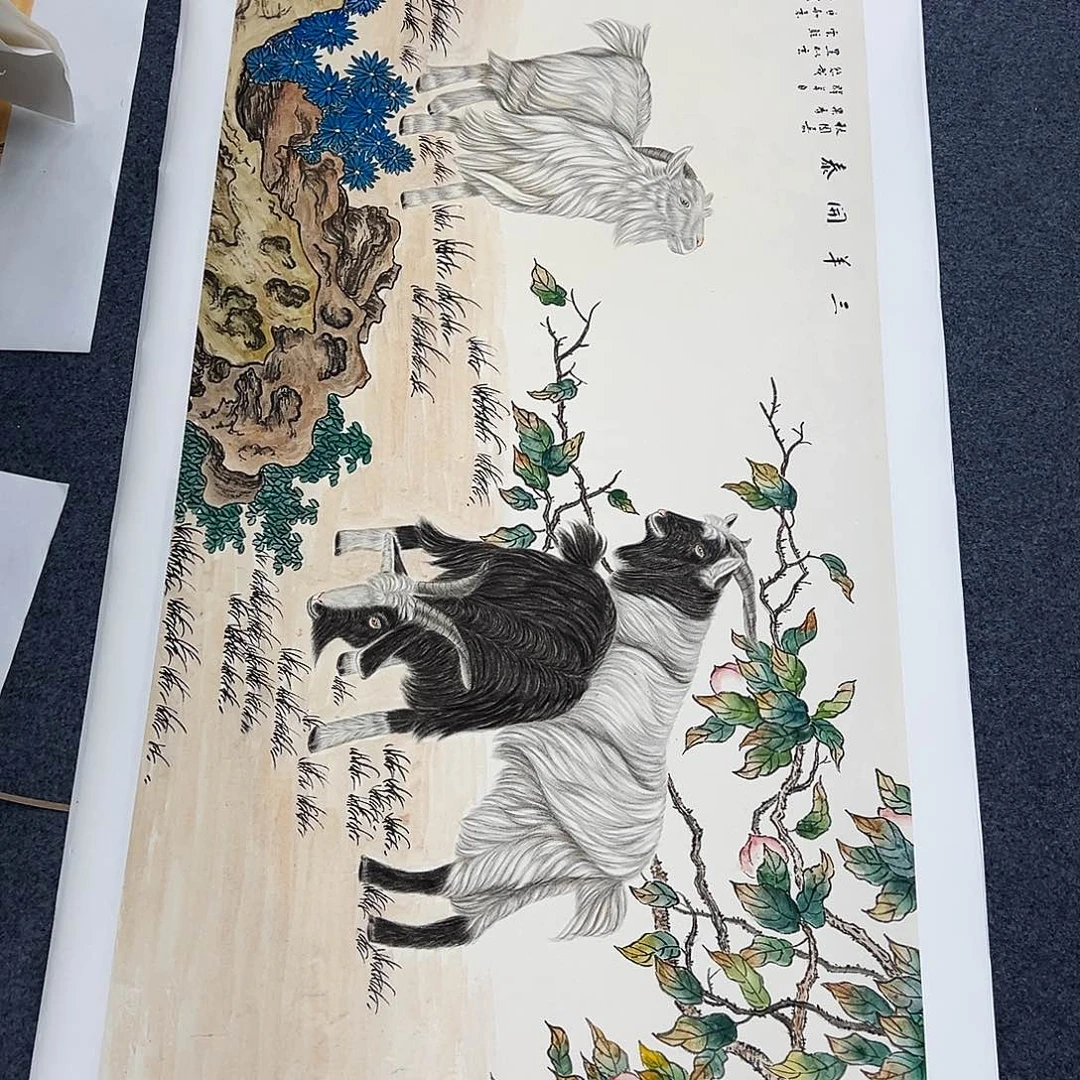 国画纯手绘作品欣赏