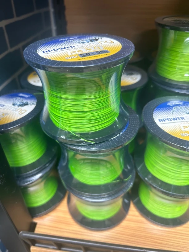 八编PE500米绿色，江钓肥头