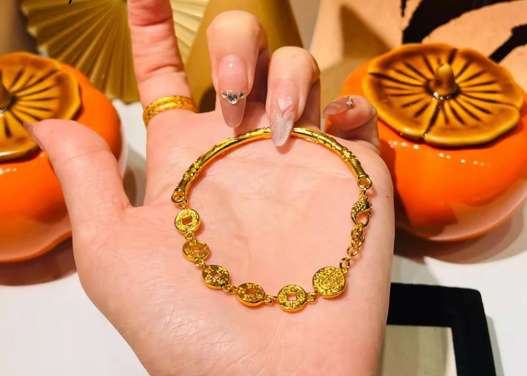 S009-精工钱半镯手链