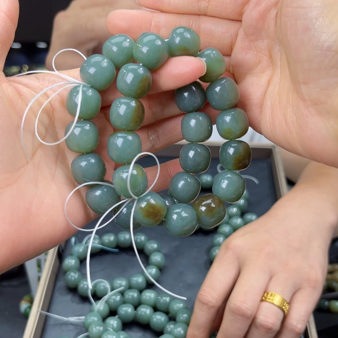 未镶嵌手链和田玉纯天然新疆且末蓝料16多样性发货拍一发一