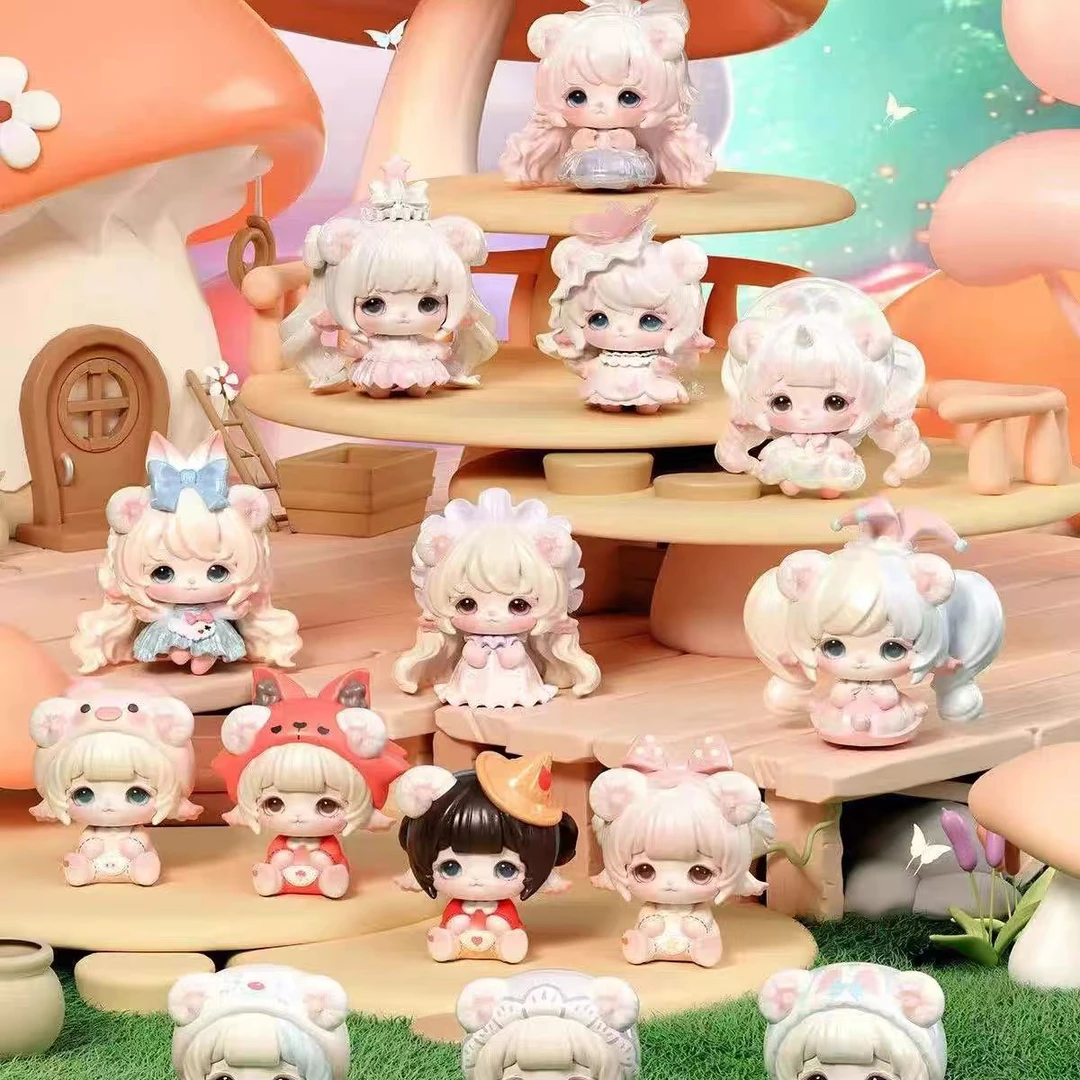 【欧疯了潮玩】MIMIA童梦小屋踩尾巴系列潮流玩具盲盒潮玩手办摆件