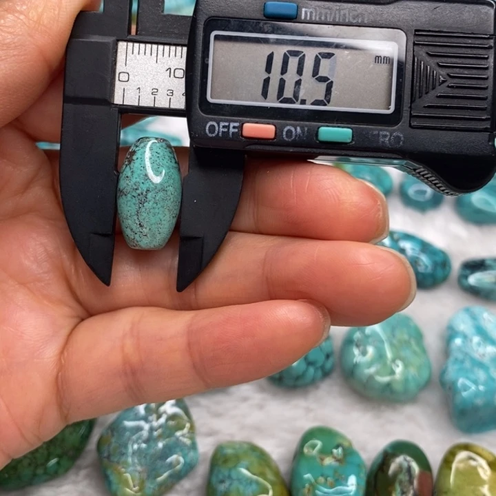 绿松石未镶嵌文玩配珠