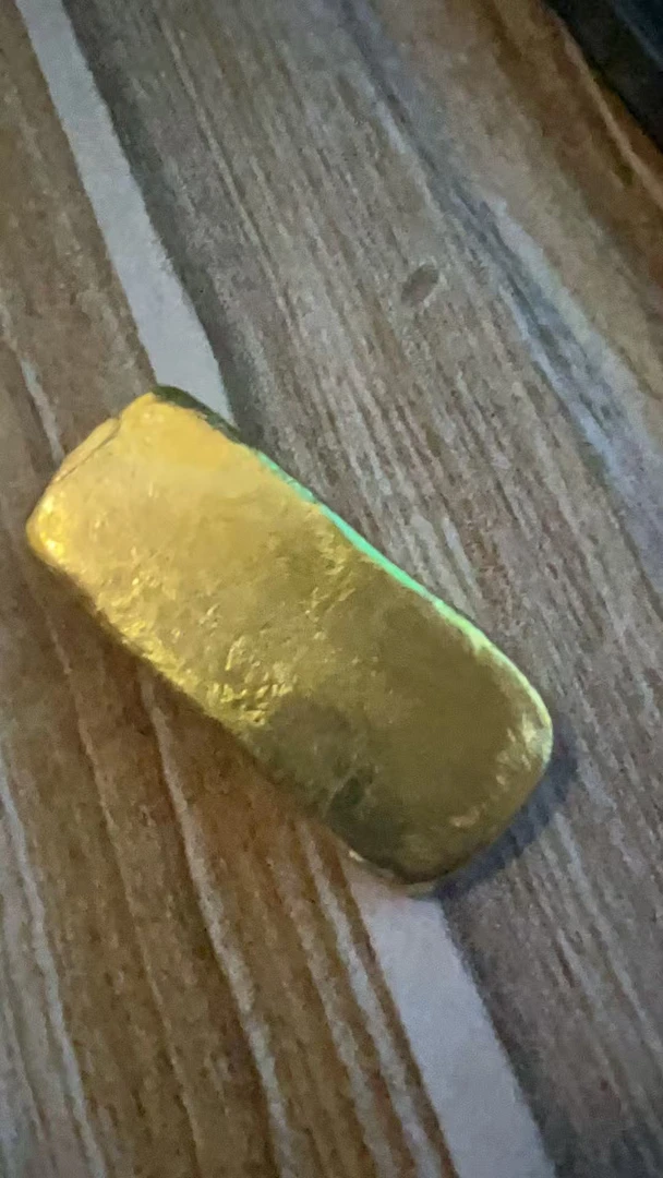 炉内提纯$ 金色珍藏条子珍藏摆件