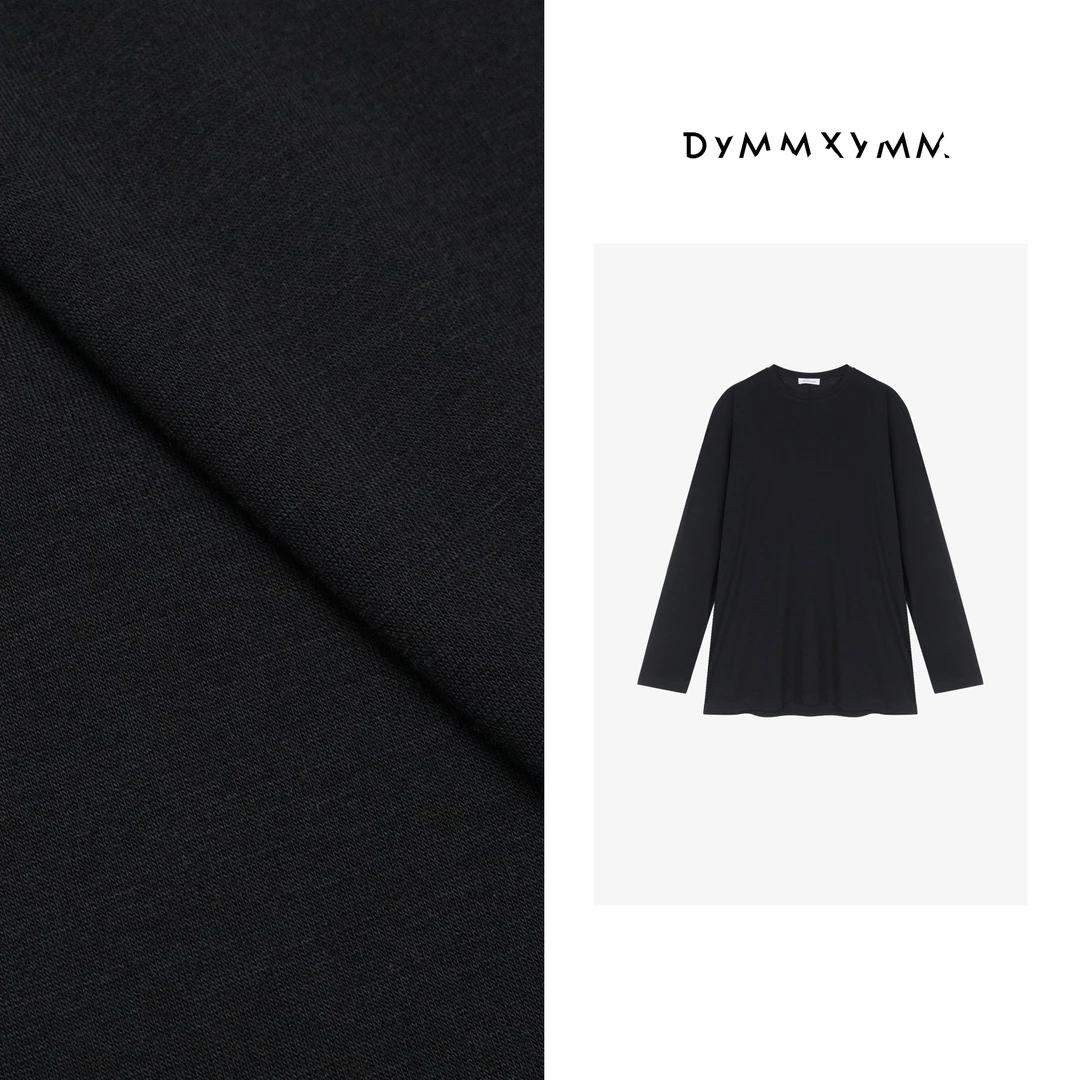 【DYMMXYMM】-《秋意》-.秋款天丝羊毛圆领T-5FWJ1820