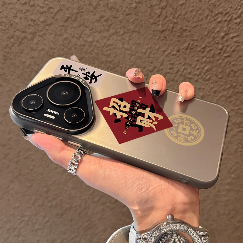 平安招财适用华为pura80手机壳新款70高级60全包防摔保护套可爱