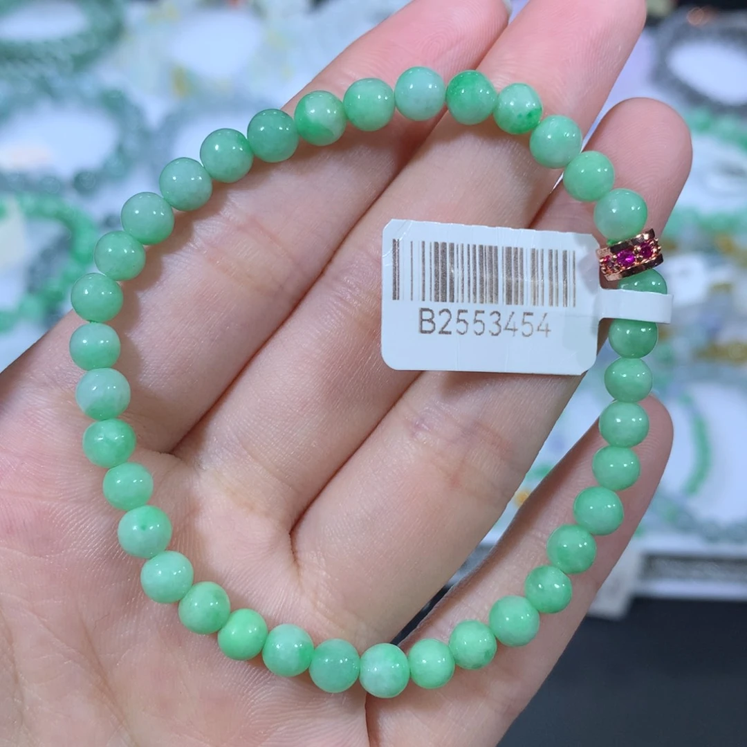 未镶嵌手链翡翠天然