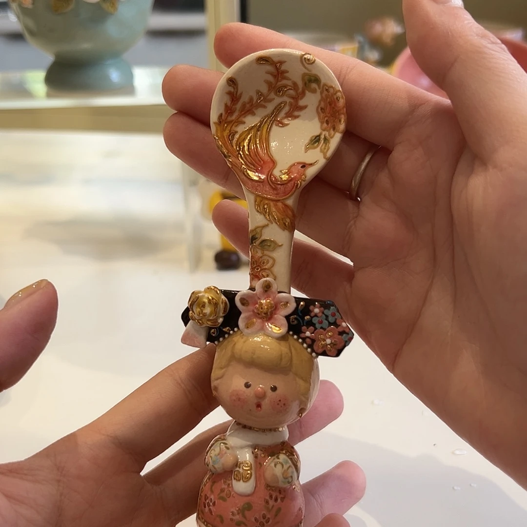 陶瓷艺术m**o勺子手作陶瓷