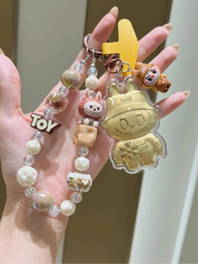 水贝拉布布手机链挂绳钥匙扣含金包包挂件送女朋友礼物