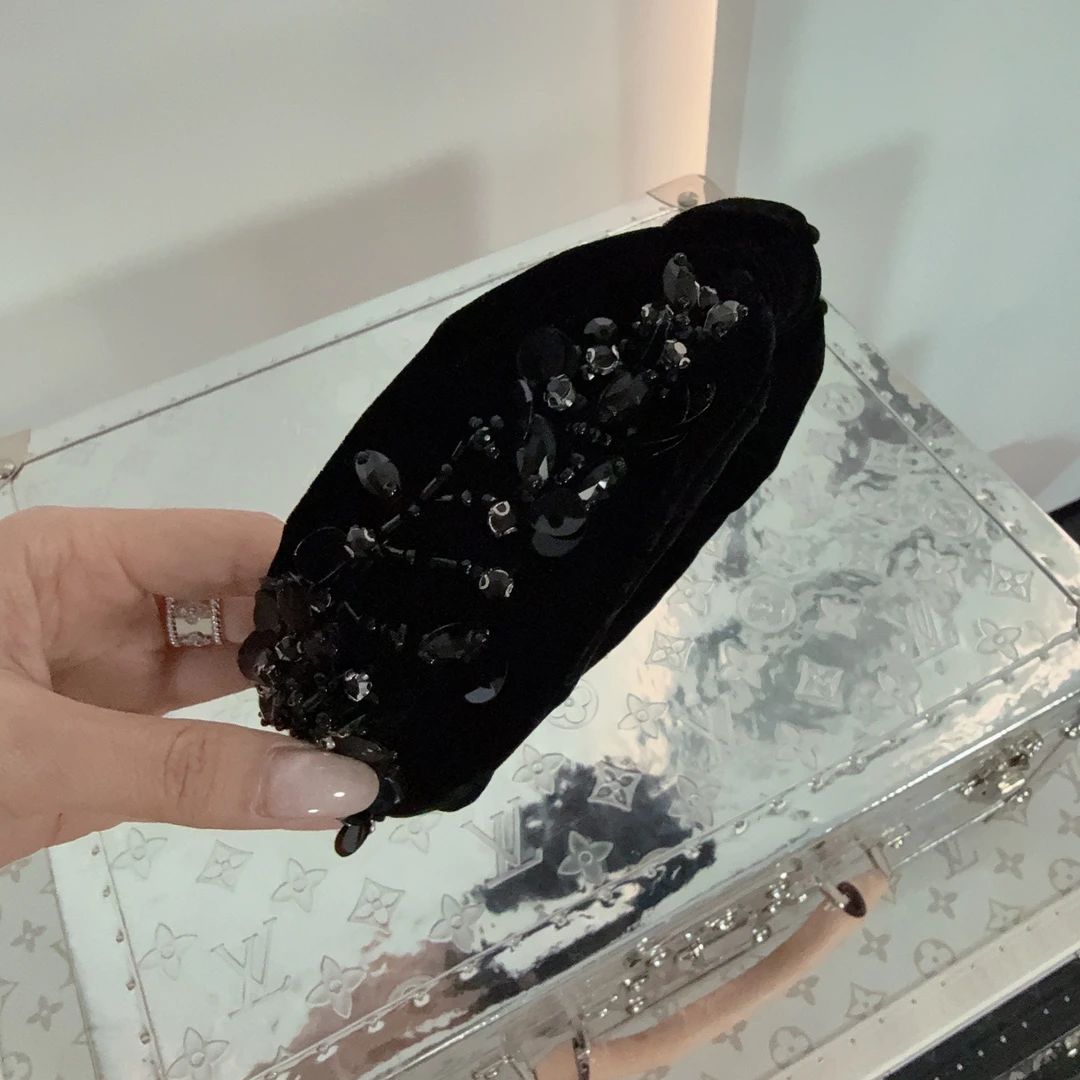 Betty Bairn【翩翩-丝绒】时尚小众设计百搭发箍24B-BW7569