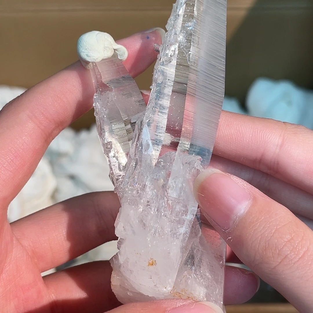 未镶嵌手串水晶利姆利亚晶簇31号