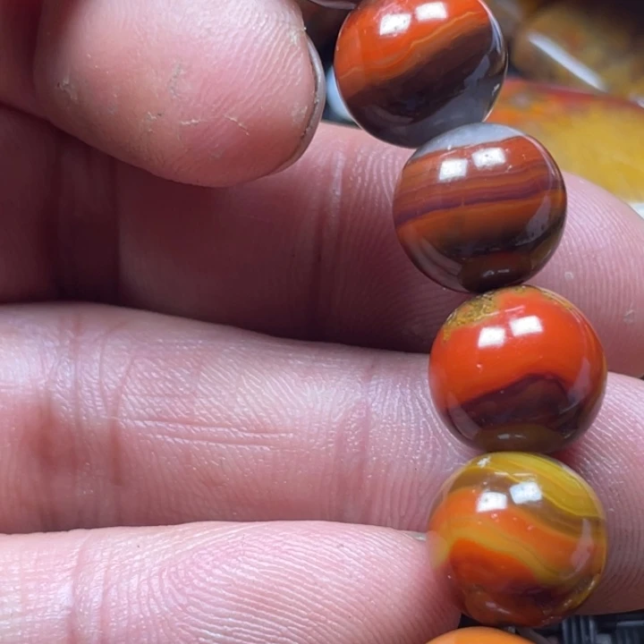 陈***帆玛瑙/玉髓颈饰未镶嵌