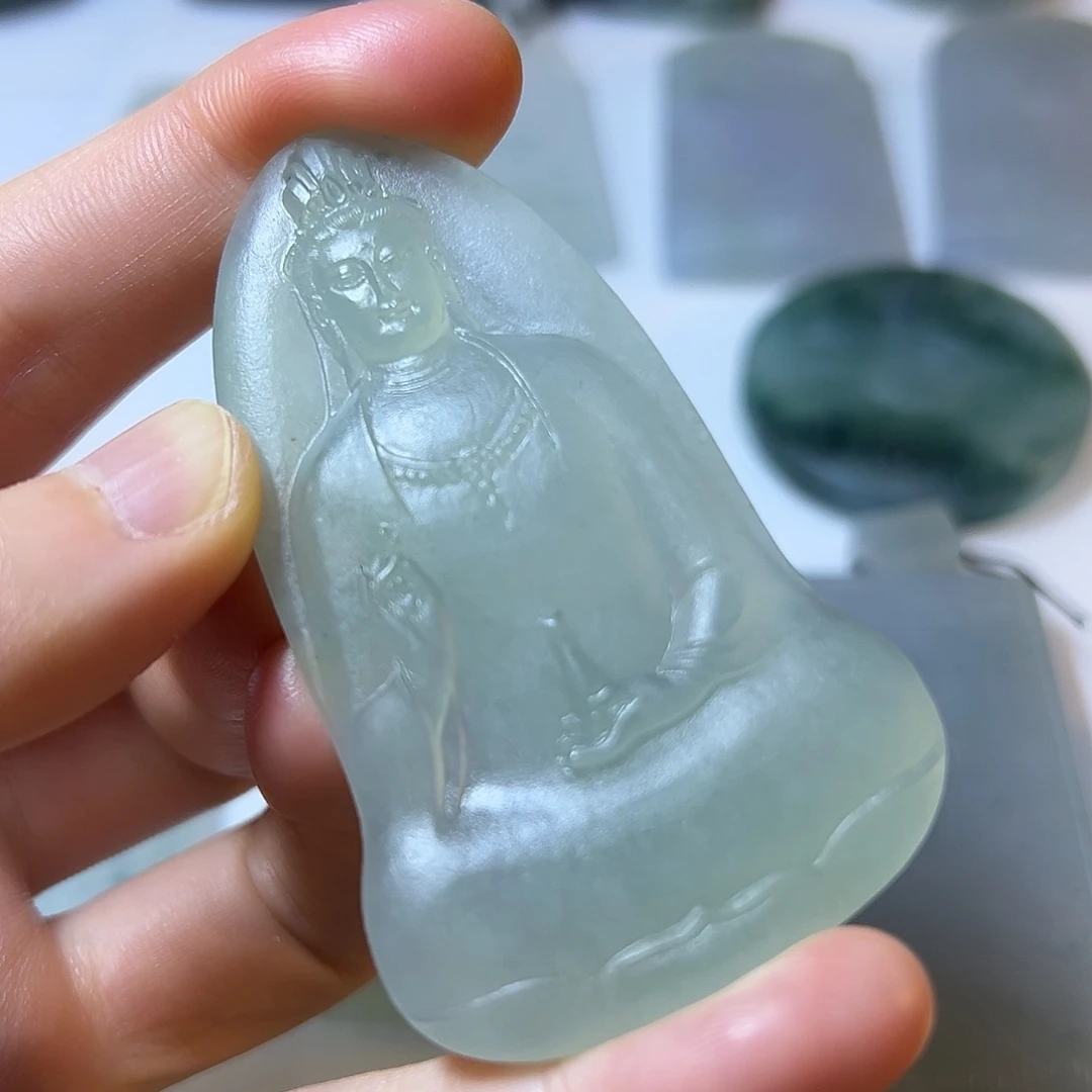 未镶嵌定制翡翠挂件