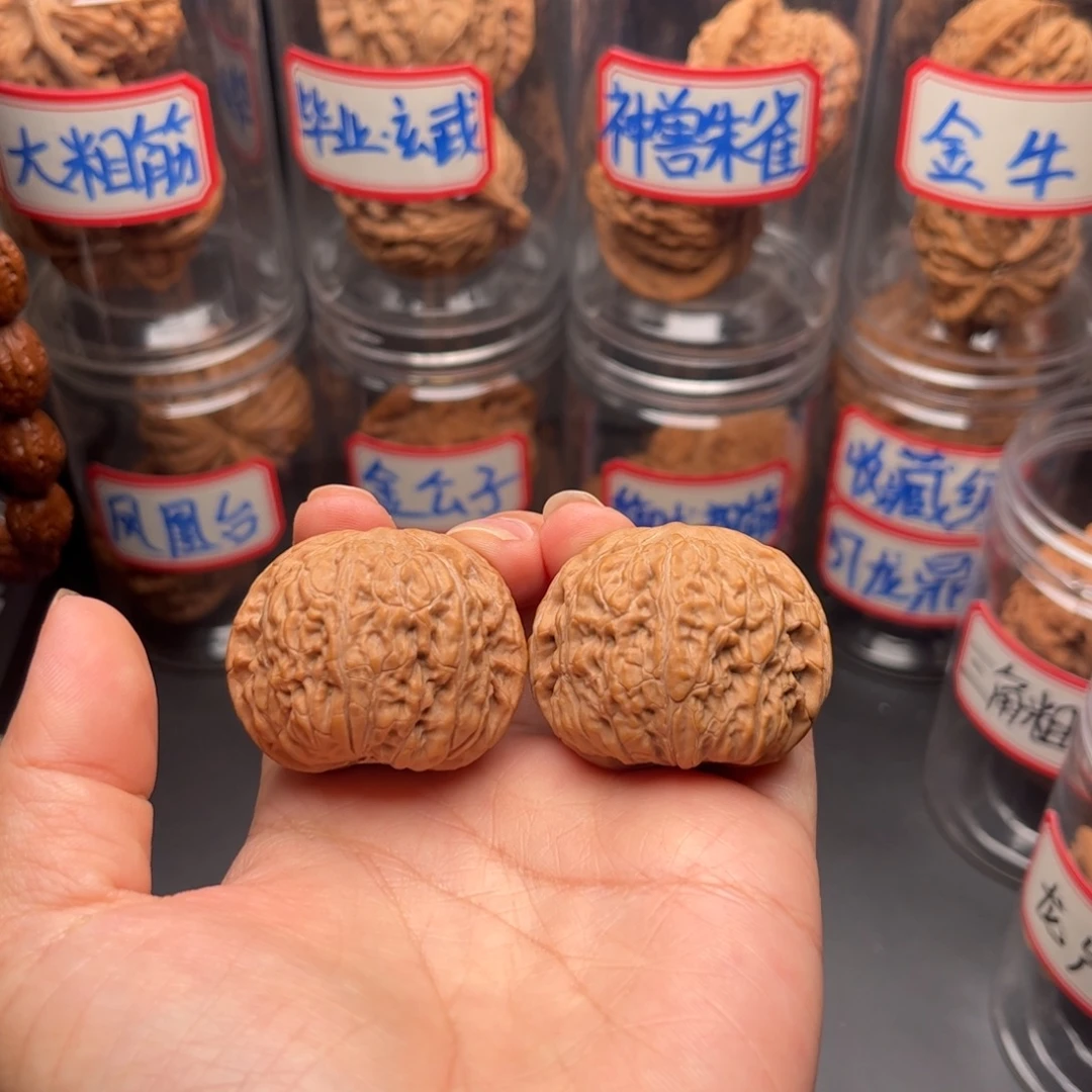 把件文玩核桃38平底锅