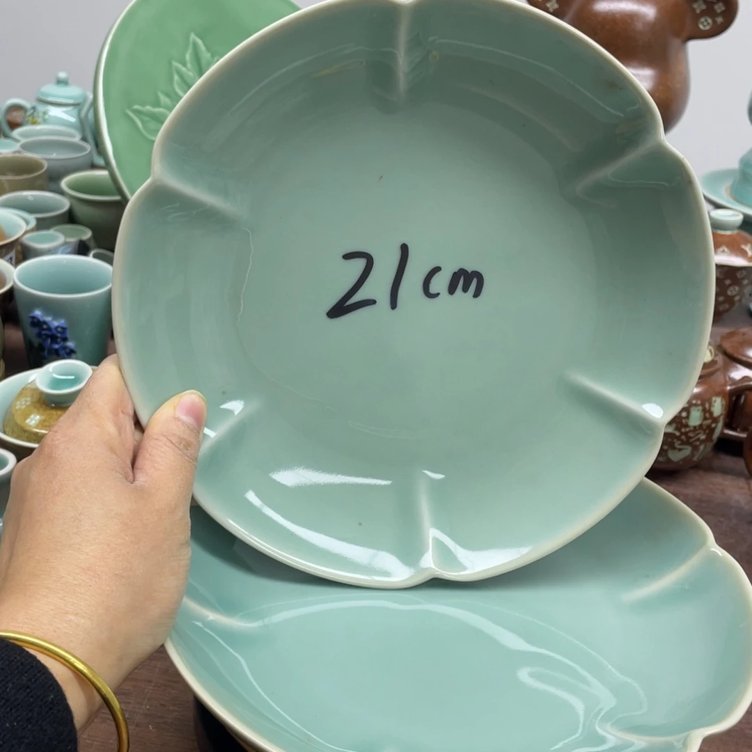 微瑕特价2个青瓷青瓷