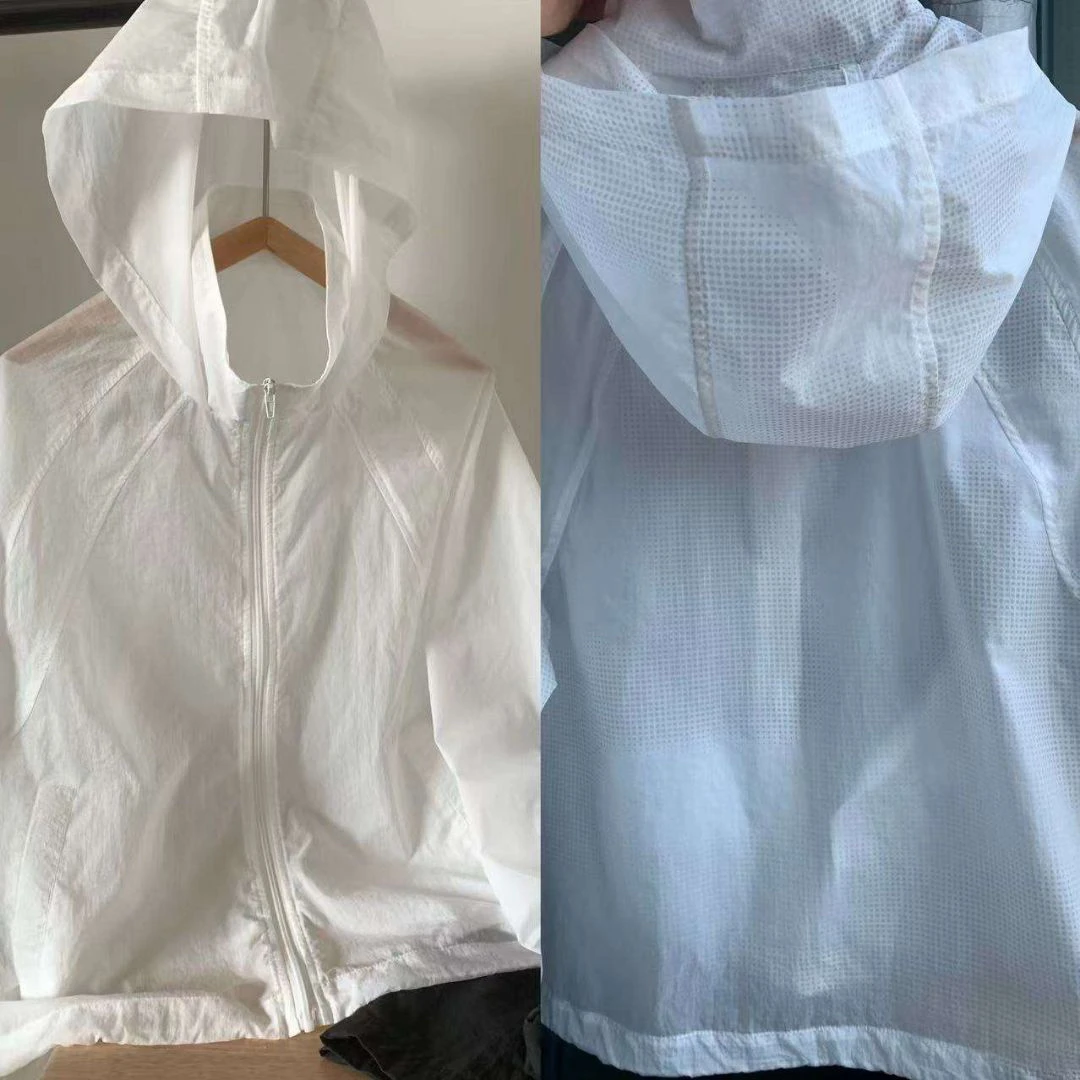 潮童简约时尚光变防晒外套3396