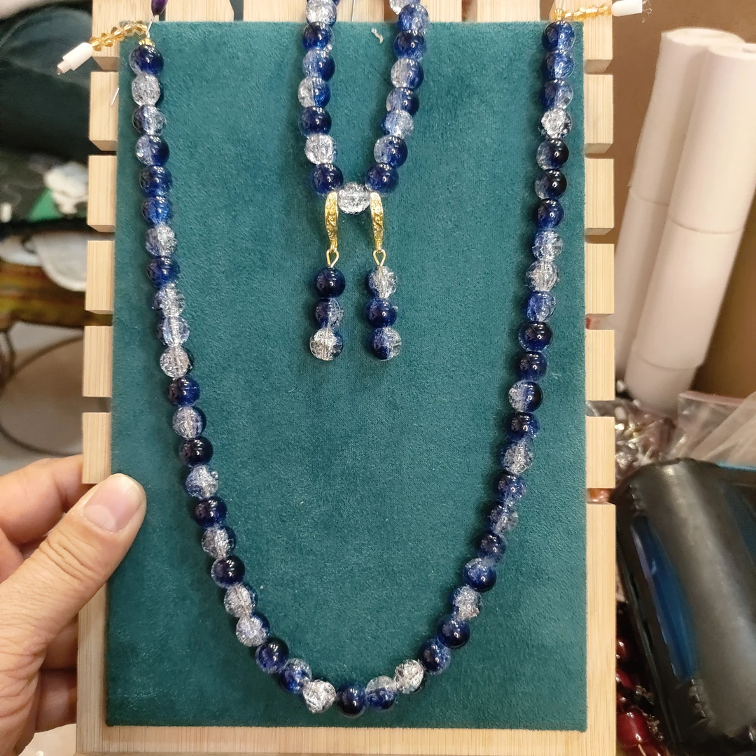 不锈钢项链 女爱心/水滴/铃铛水晶配饰气质精美长链女士