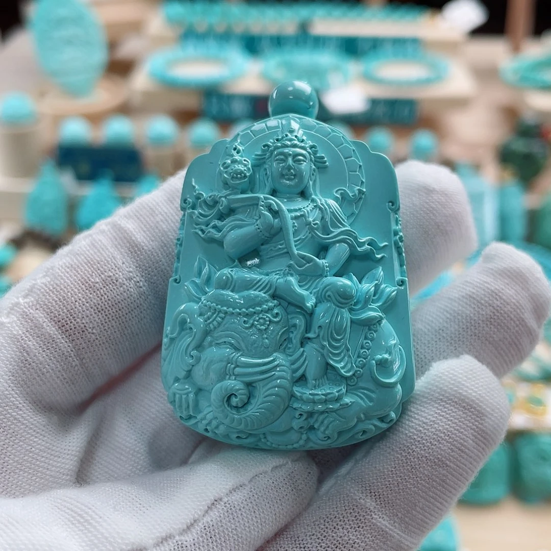 绿松石未镶嵌珠宝奇石