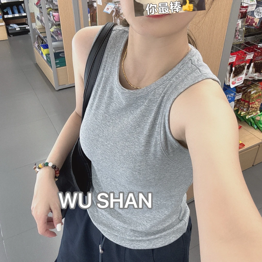 遮副乳！【设计师背心】SSJ  可外穿宽肩带超弹力背心