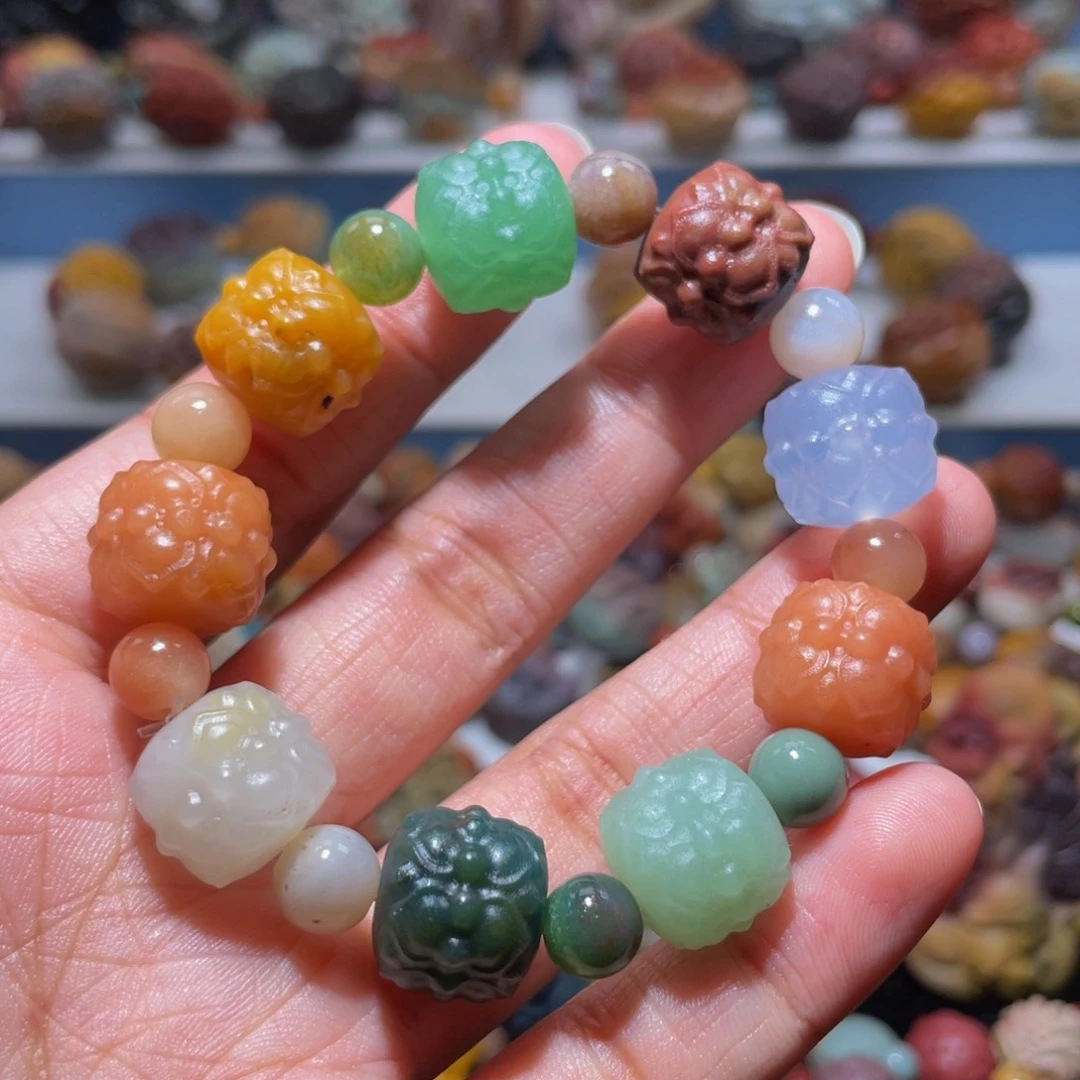 未镶嵌手串石英质玉