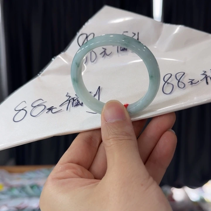 翡翠手镯未镶嵌纯天然缅甸翡翠A货买断