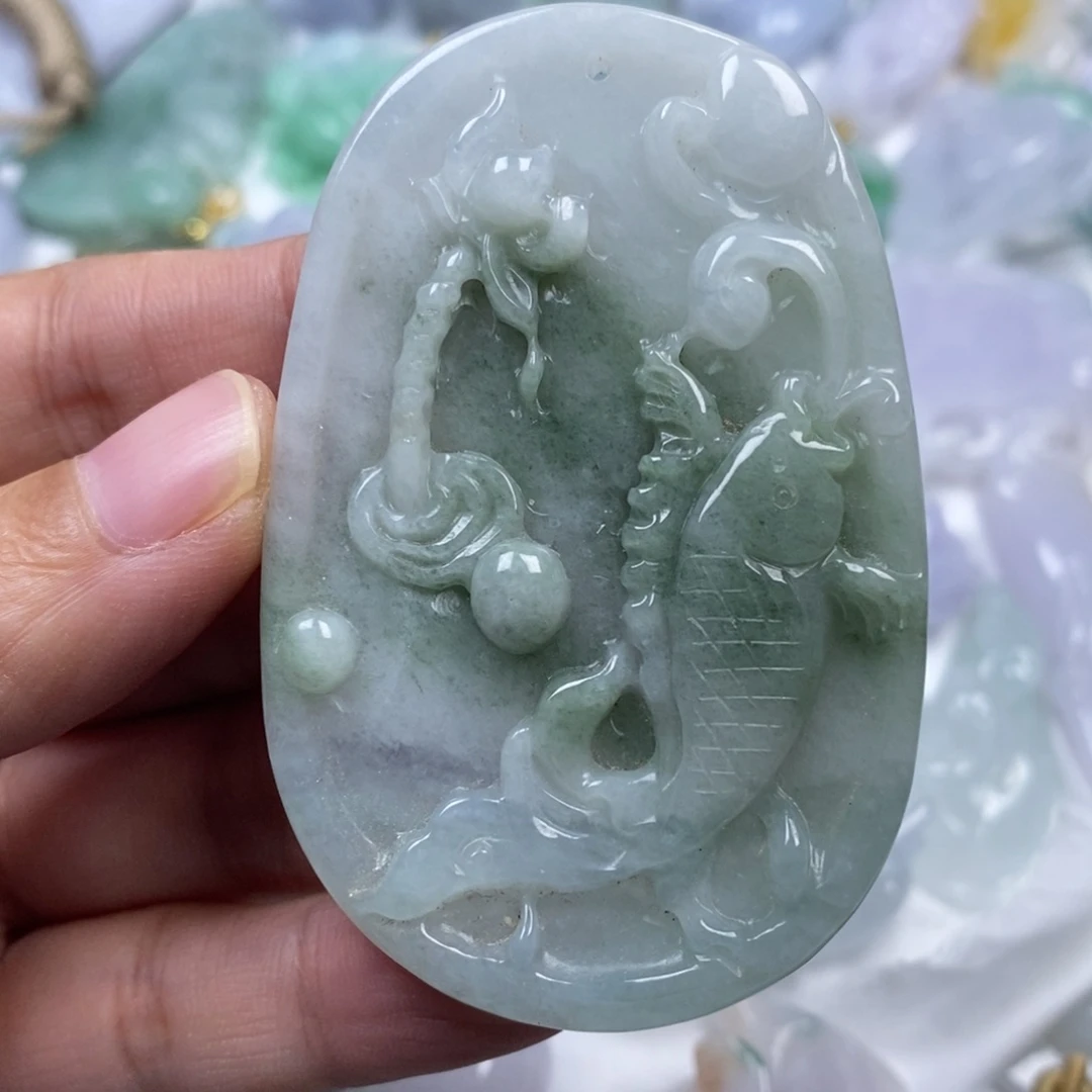 颈饰未镶嵌翡翠翡翠