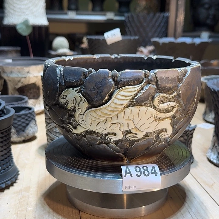哑金内口16高11块根盆