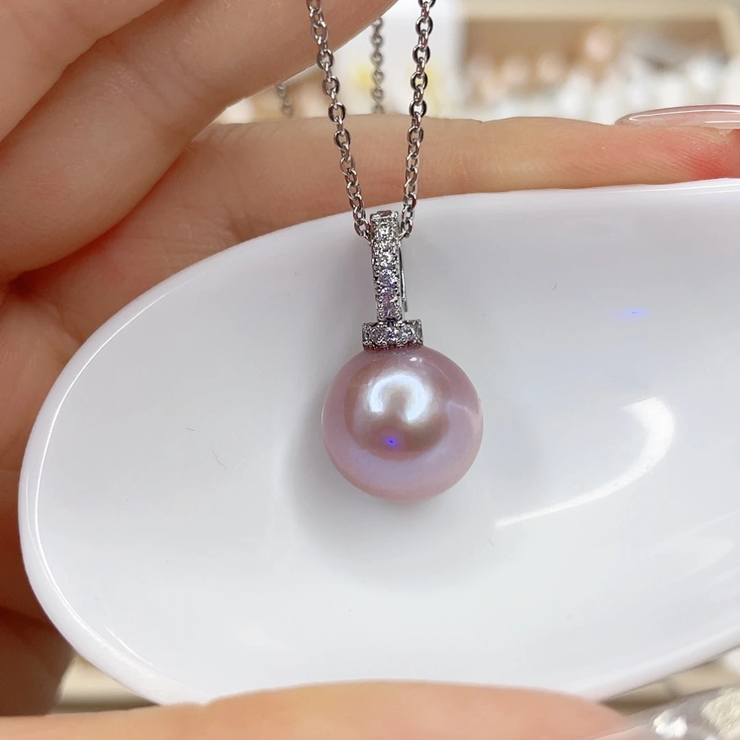 淡水珍珠未镶嵌吊坠(赠链)