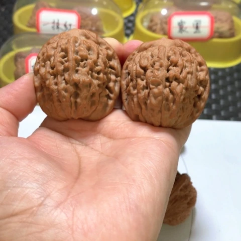 吊坠文玩核桃精配莲花