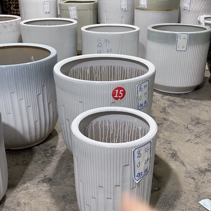 红陶陶瓷花盆默认微瑕