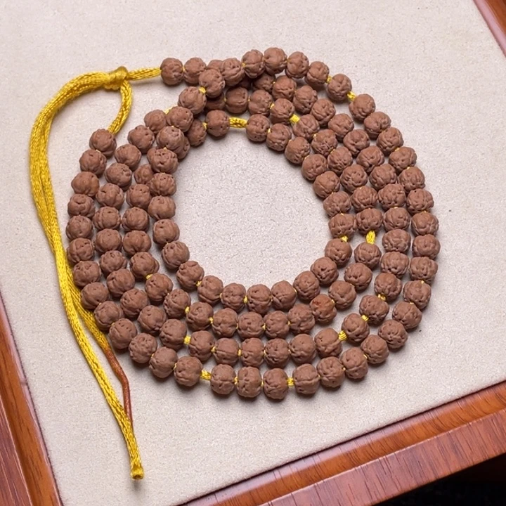 金刚菩提吊坠“**”梅朵佛手108尺寸7.2