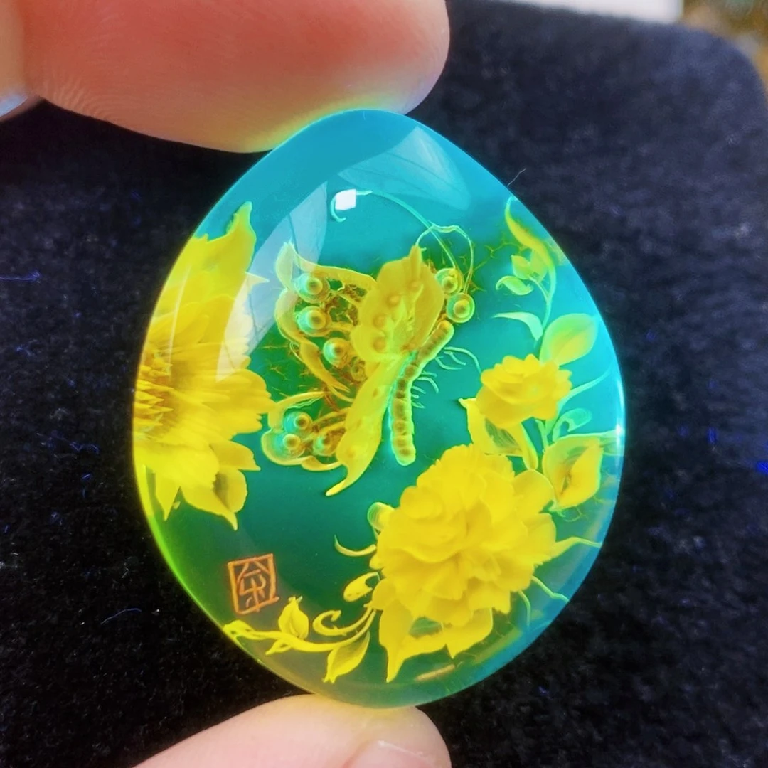 【闪购商品】未镶嵌吊坠(不含链)金珀