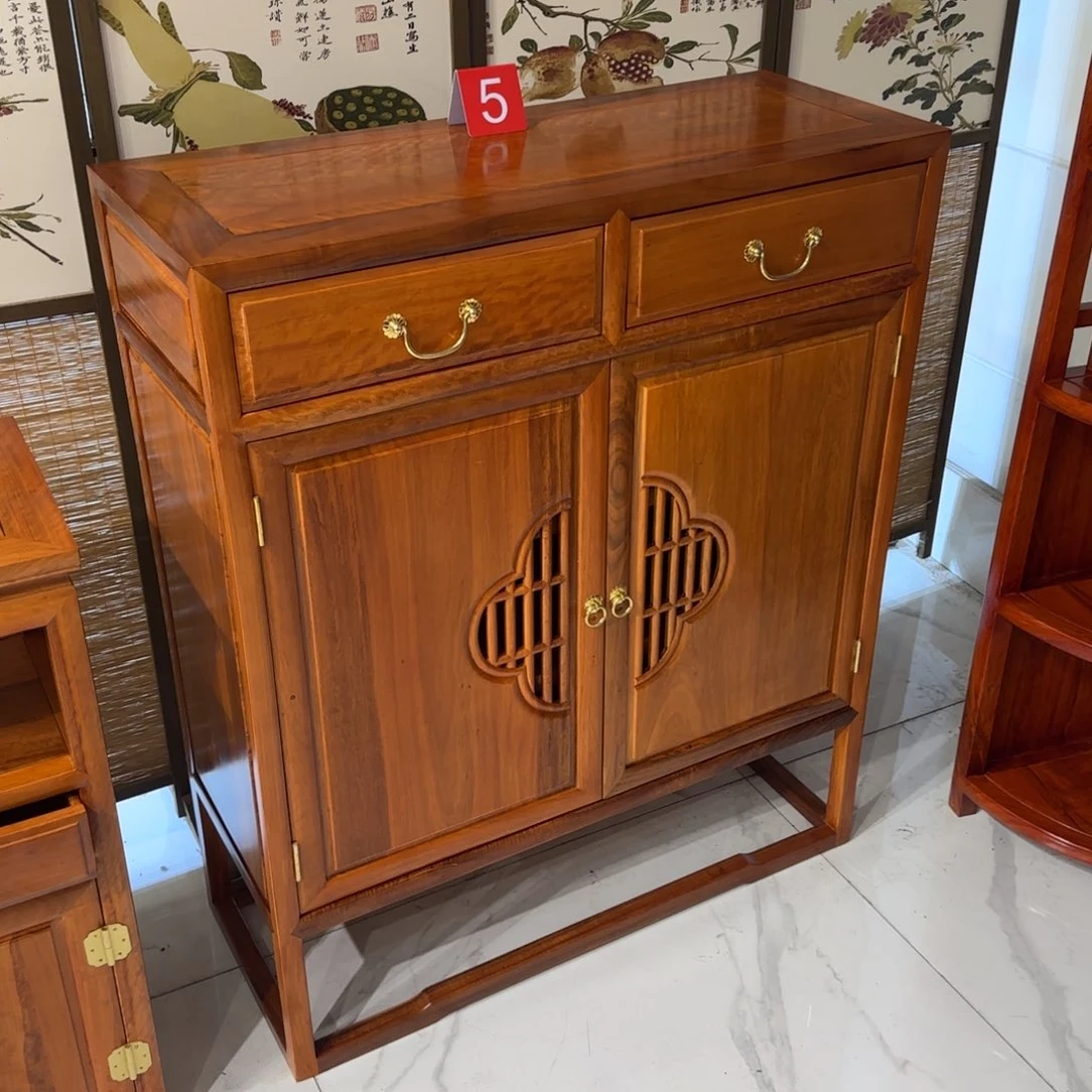 花梨木类成套家具劲*越南花梨88✖️35高106鞋柜