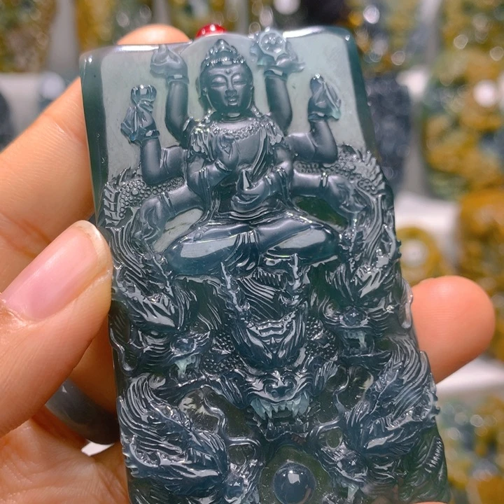 吊坠(不含链)未镶嵌翡翠