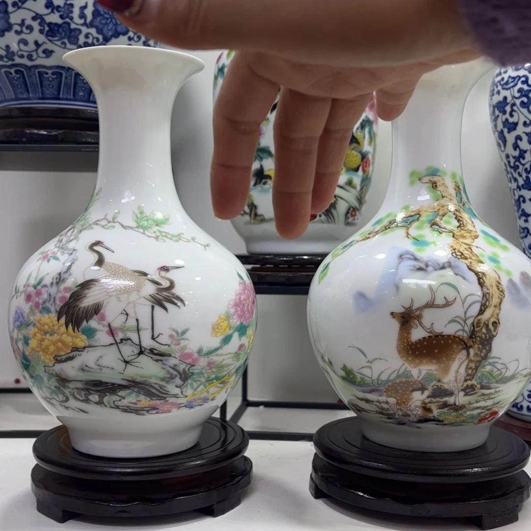 景德镇陶瓷花瓶摆件