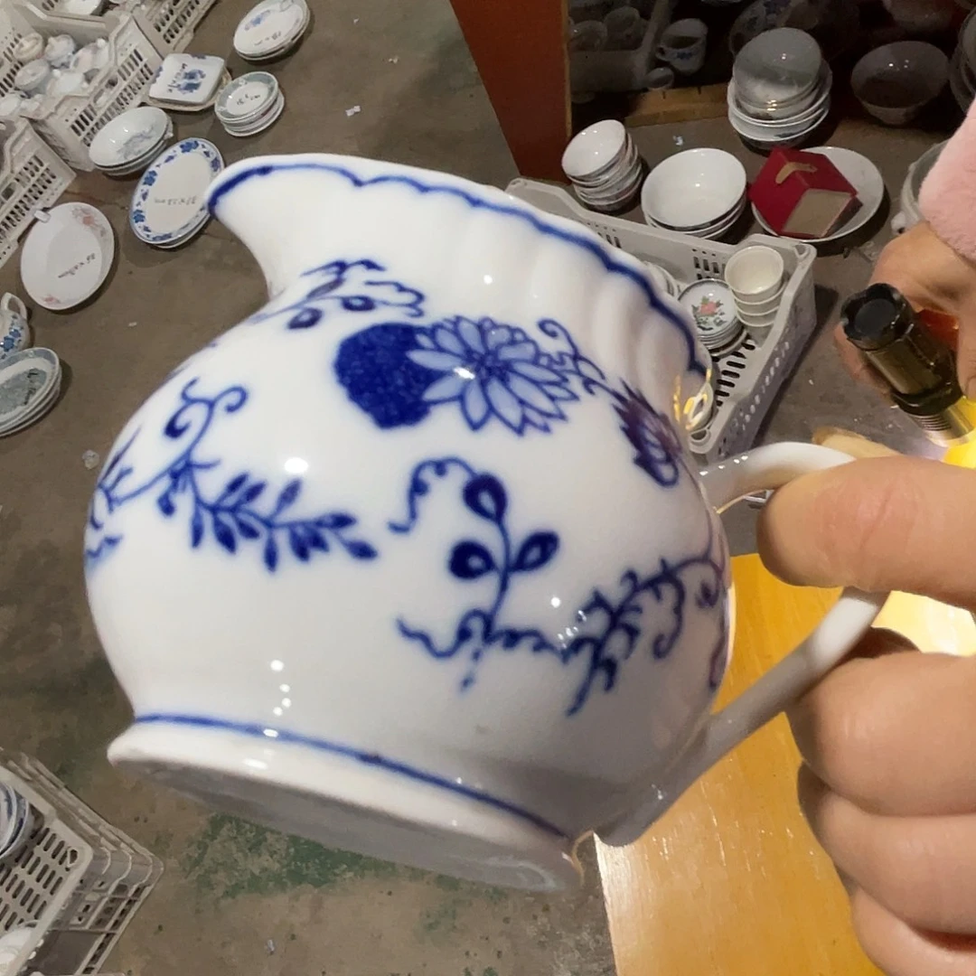 醴陵老厂瓷微瑕慎拍