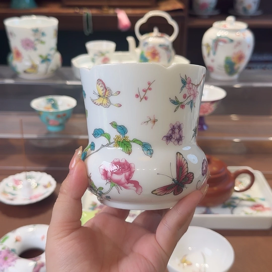 珐琅彩主人杯茶具系列