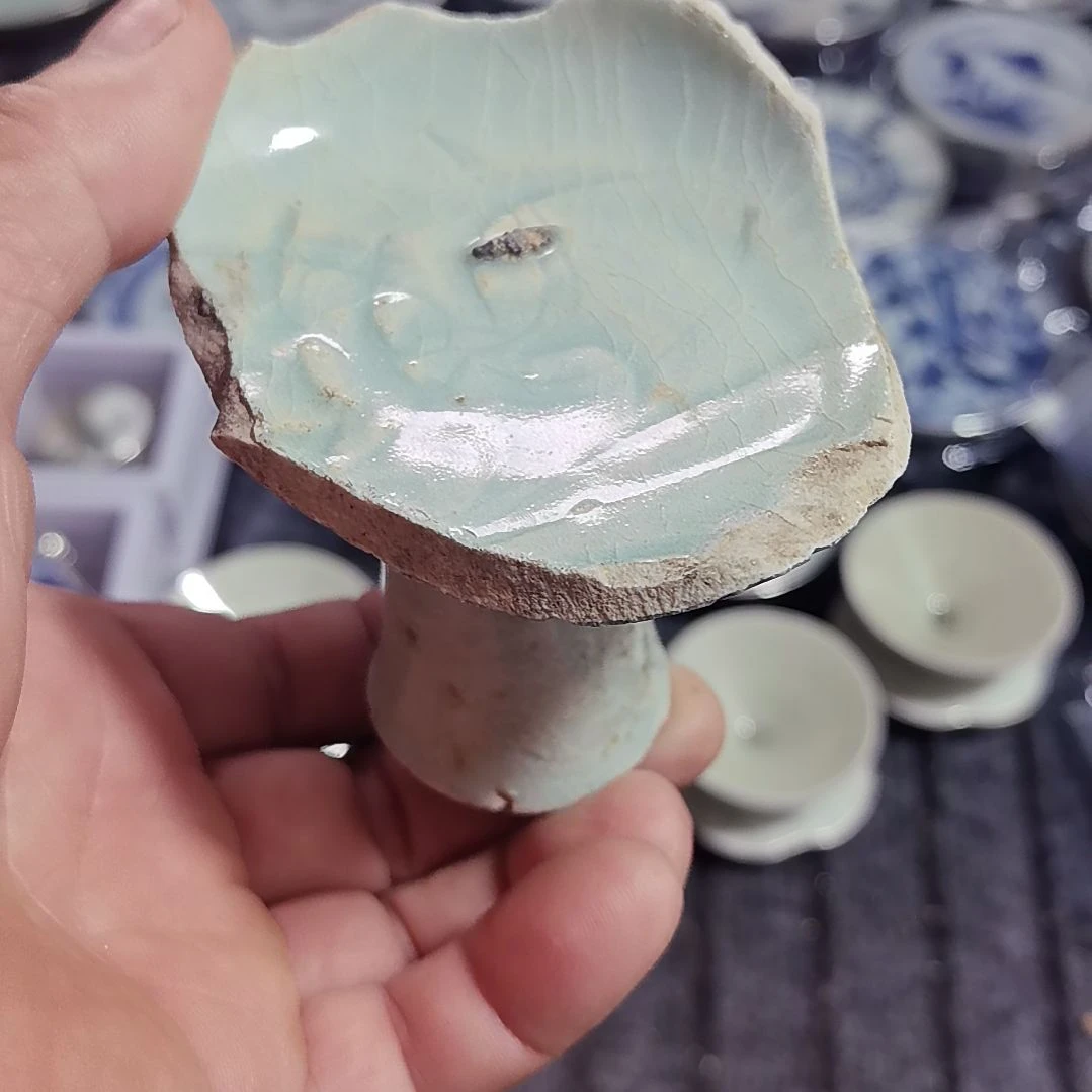 瓷片青花影青杯垫标本全选