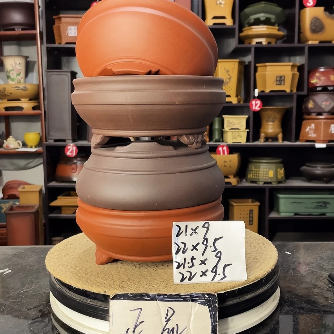 D-盆尚好紫砂花盆