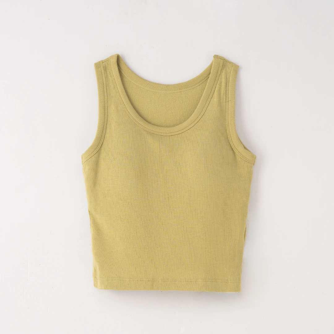 【特价-占单者限购】Q2721 简约内搭午休针织美背2324