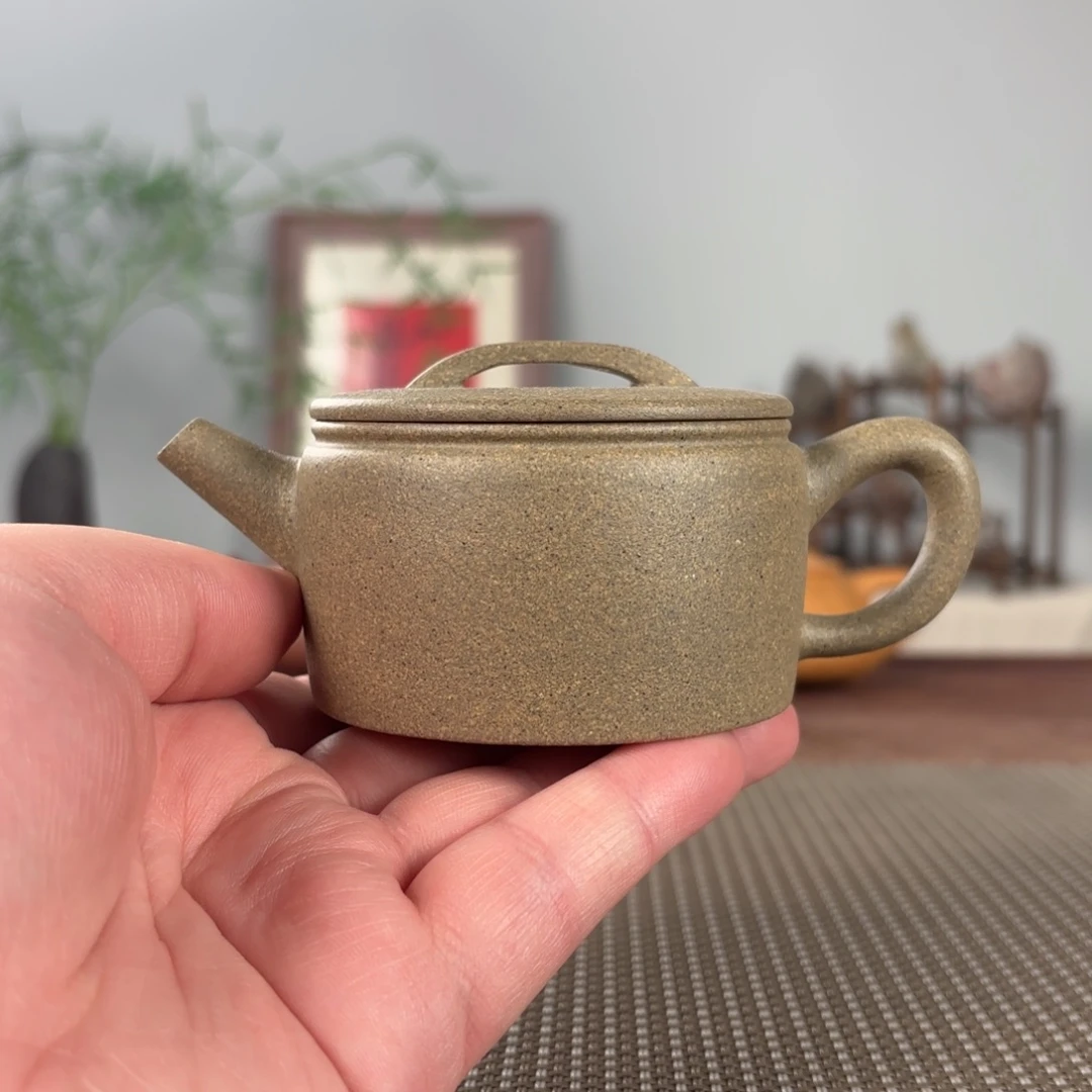 紫砂茶壶微瑕黄龙山原矿紫砂壶