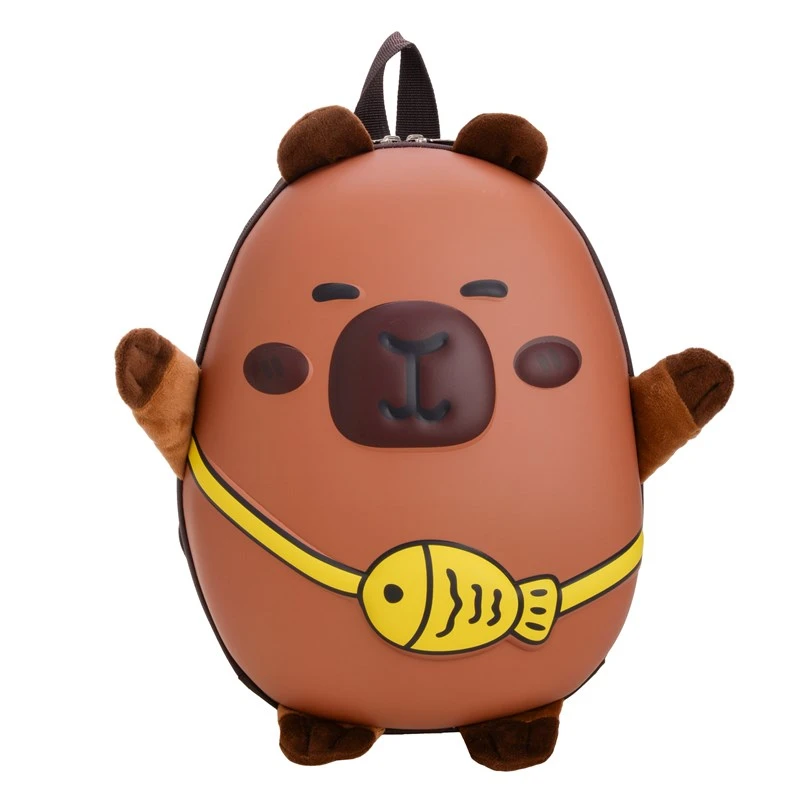 幼儿园卡皮巴拉书包男女童2-5岁推荐儿童包减负轻便大容量双肩包3