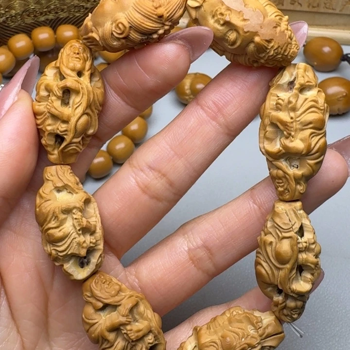 用***乐手串/手链橄榄核瑕疵