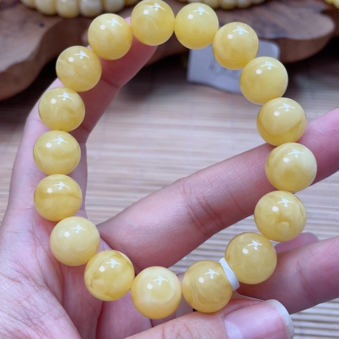 蜜蜡未镶嵌手串蜜蜡