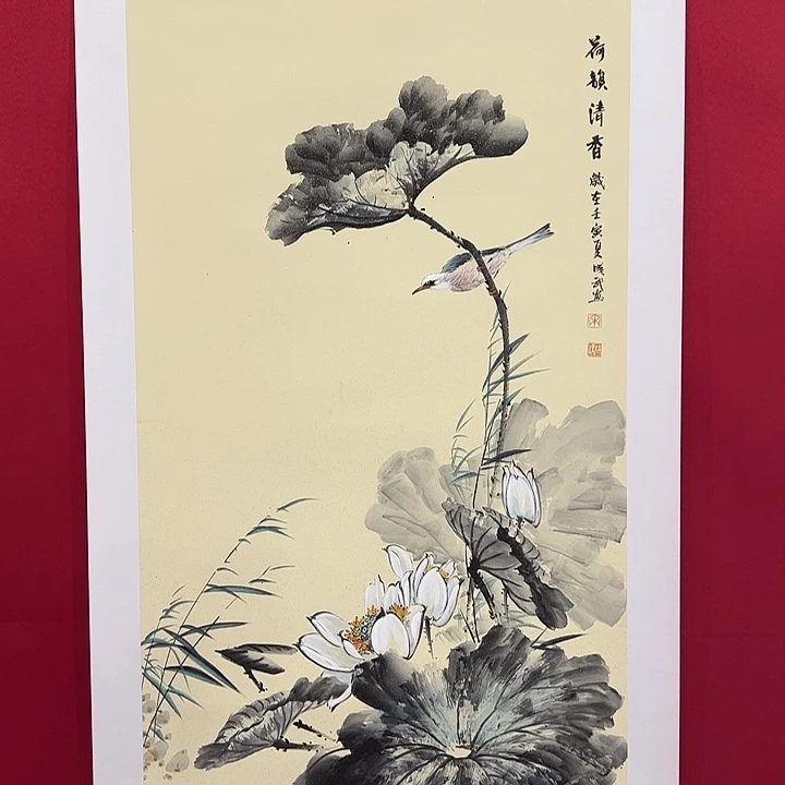 用***4国画宋成武精品作品