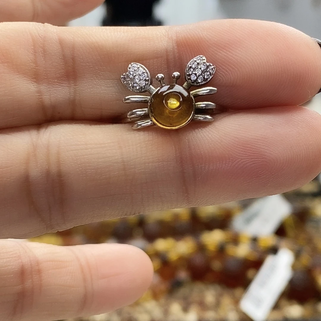 琥珀未镶嵌裸石琥珀6