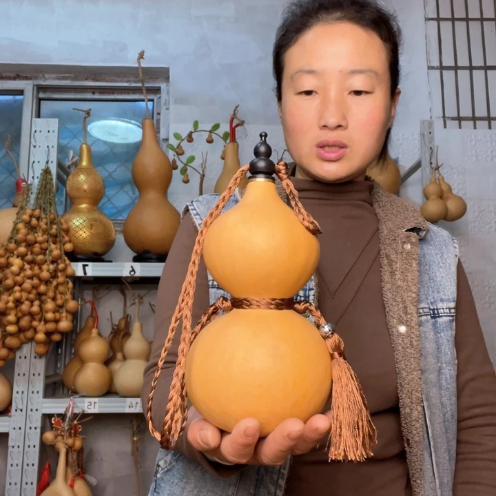 光***姐天然植物葫芦文玩