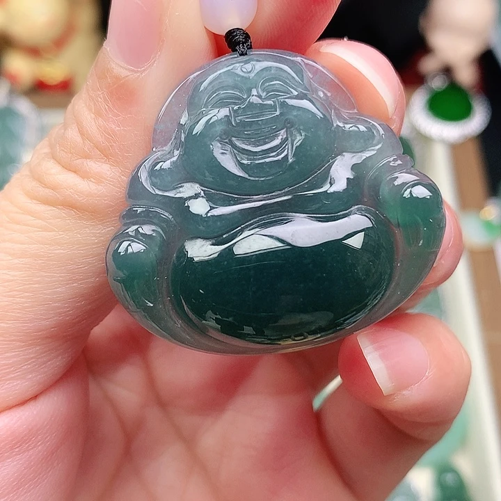 颈饰未镶嵌翡翠吊坠