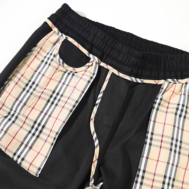 混纺羊毛长裤弹力休闲裤潮1243男士直筒秋冬保暖宽松